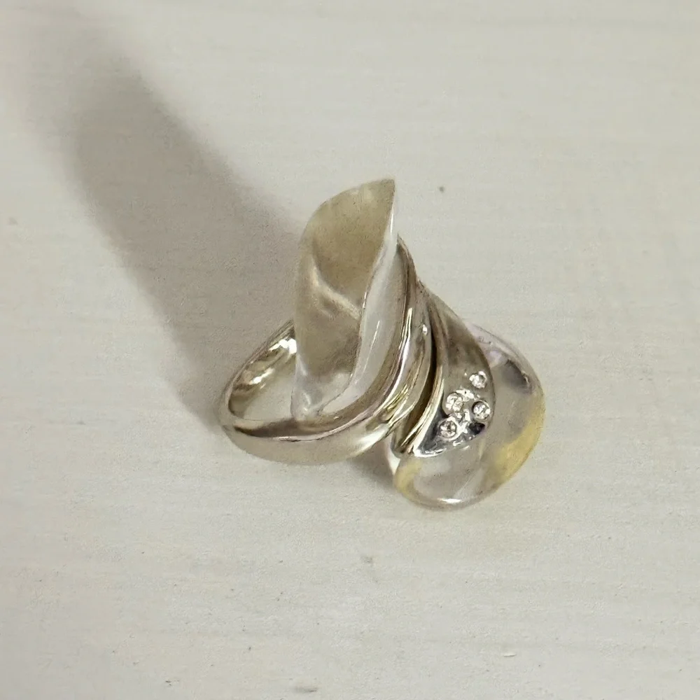 Alexis Bittar Silver and Gold Ring - Picture 4 of 8